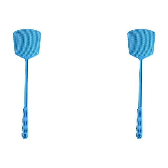 Fly Swatter, Long Handle Flyswatters, Durable Fly Swatter Heavy Duty Set, Bug & Fly Swatter, Classic Hand Shaped Fly Swatters, Fly Trap Bug Swatter for Indoor and Outdoor