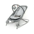 thumbnail image 1 of Summer by Ingenuity 2-in-1 Baby Bouncer & Rocker Duo for Infants, Heather Gray, 1 of 11