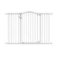 thumbnail image 1 of Summer Infant Extra Tall & Wide Safety Pet and Baby Gate, 29.5"-53" Wide, 38" Tall, Pressure or Hardware Mounted, Install on Wall or Banister in Doorway or Stairway, Auto Close Walk-Thru Door - White, 1 of 17