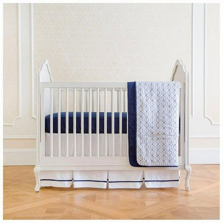 Summer Infant Nautical Navy 4 Piece Crib Bedding Set