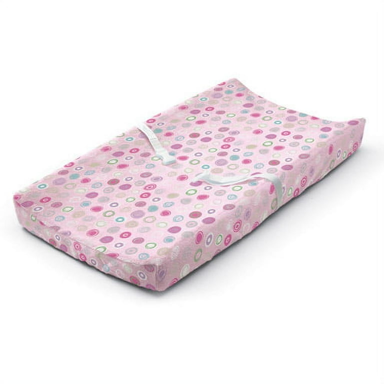 Summer Infant Pink Swirl Changing Pad Cover, Pink