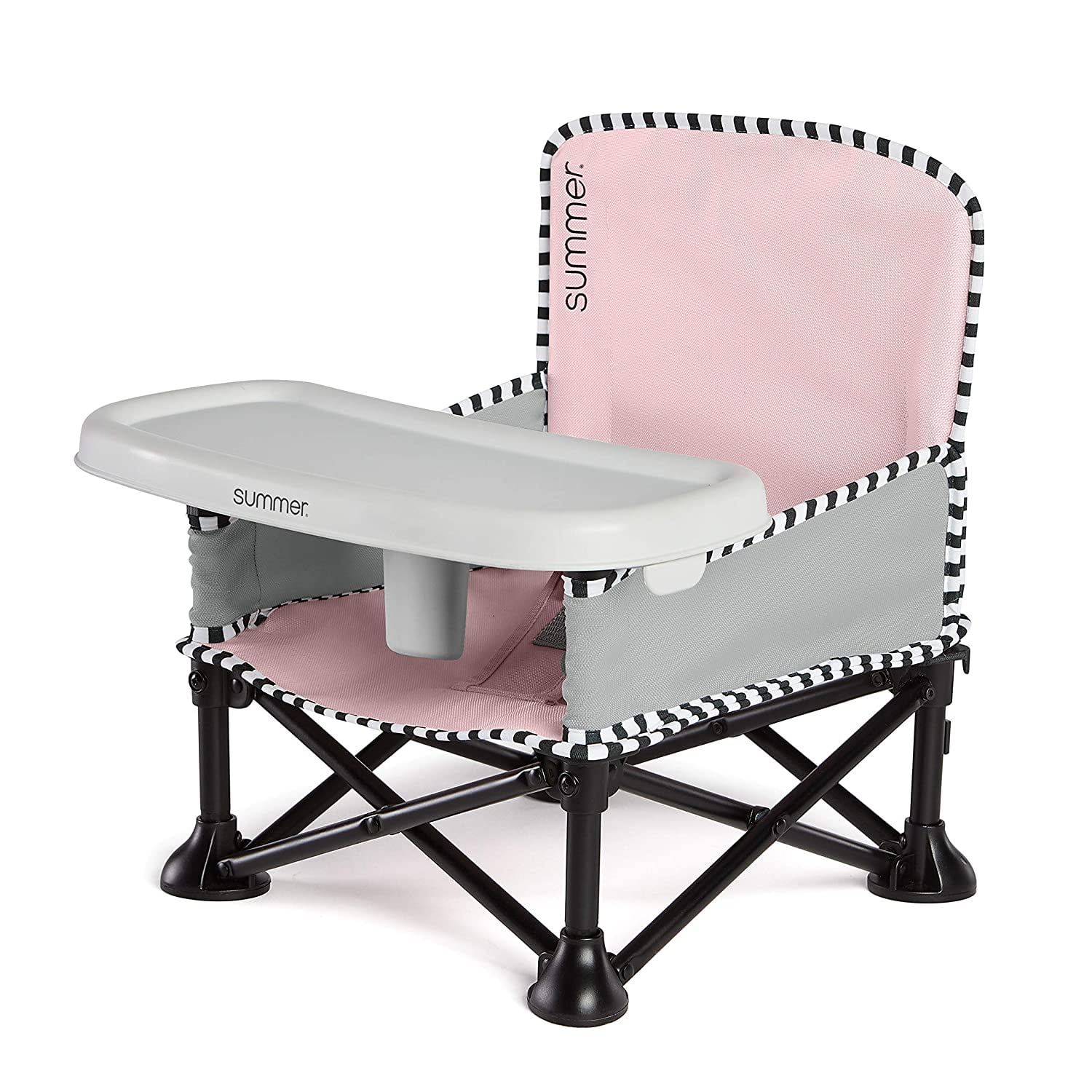 INFANS 3 in 1 Baby High Chair, Electric Baby Swing, Infant Booster with  Remote Control, Removable Tray, Double Cushion 