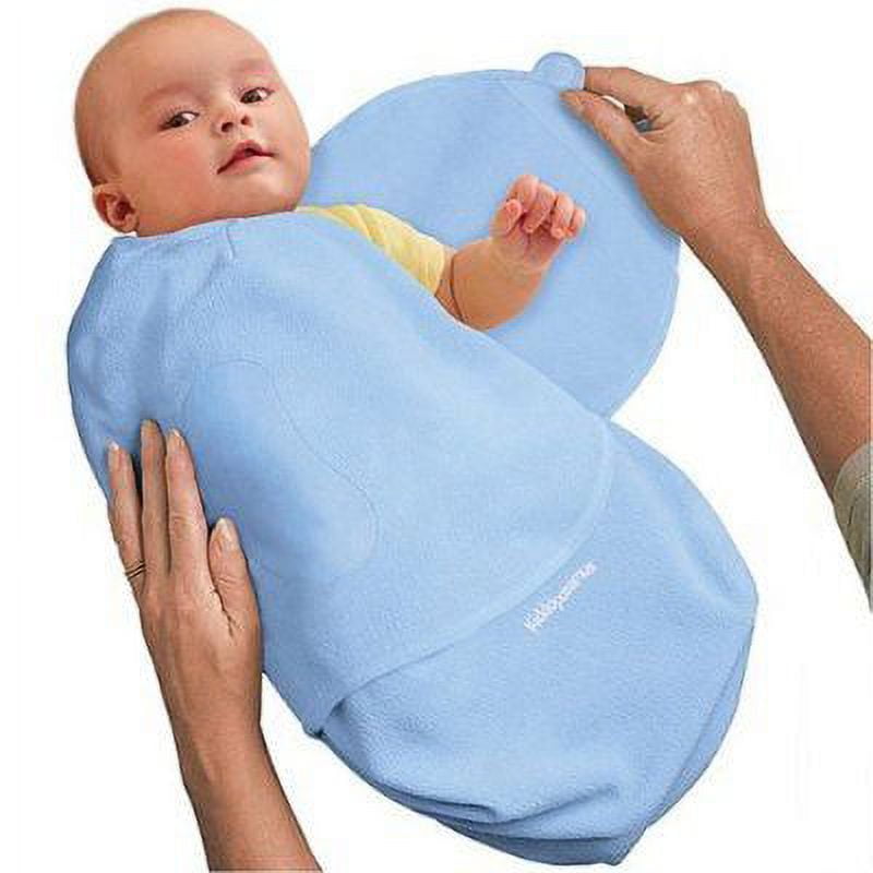 Summer Infant Swaddleme MicroFleece Adjustable Infant Wrap Blue