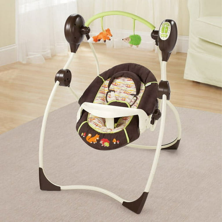 Summer Infant Sweet Sleep Musical Swing Fox Friends Walmart