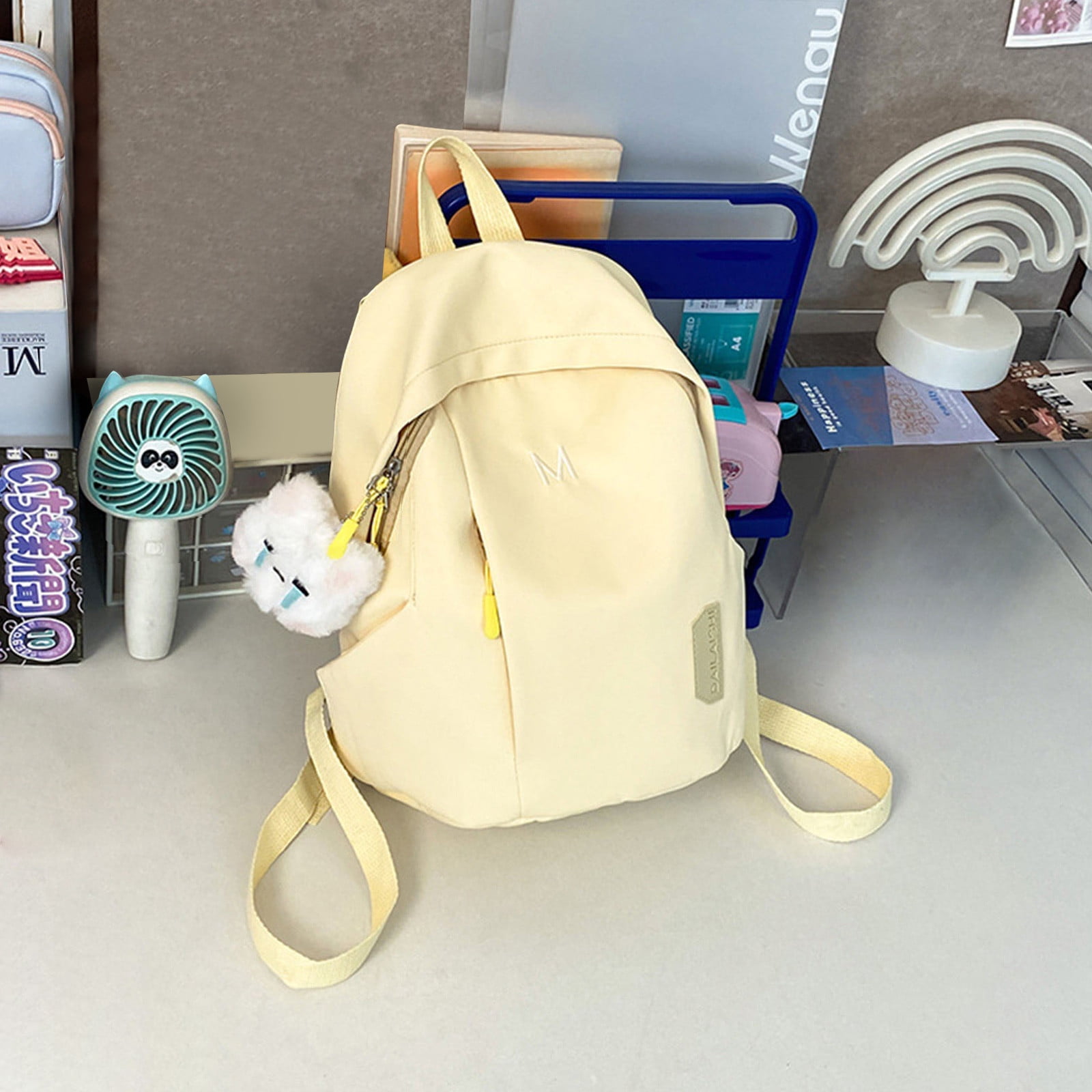are mini backpacks in style Girls Fashion Backpack Purse Small Cute Plaid Leather Women Little Bag, Mint Blue : Clothing, Shoes & Jewelry What are your opinions on