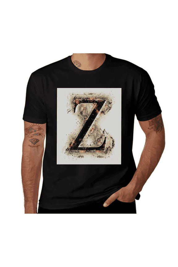 Summer Inspired C-Letter C-Multicolor-Green- Casual Streetwea Everyday Tshirt Comfortable Wear tee shirt