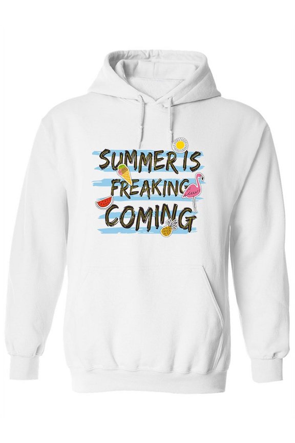 Summer Is Coming. Hoodie Women -Image by Shutterstock, Female Small