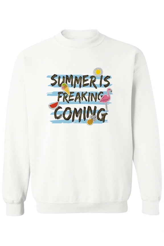 Summer Is Coming . Sweatshirt Women -Image by Shutterstock, Female Medium
