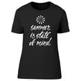 thumbnail image 1 of Summer Is State Of Mind T-Shirt Women -Image by Shutterstock, Female Small, 1 of 2