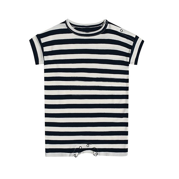 Summer Jumpsuit for Baby Boys Girls Romper Crawl off Roading Toddler Bodysuit Short Sleeve Print Wear
