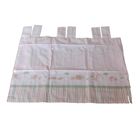 Summer Jungle Neutral Valance - 100% Organic Cotton