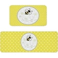 thumbnail image 1 of Summer Kitchen Mats Set of 2, Bee Day Sunflower Kitchen Rugs Mats with Bee Gnomes Sunflowers Washable Non Slip Kitchen Laundry Floor Mats for Home Decorations (Set N), 1 of 6