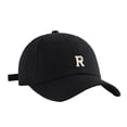 thumbnail image 1 of Summer Korean Style Fashion Sunshade Baseball Cap Breathable Sun Protection Hat Outdoor Casual Cap Black, 1 of 3