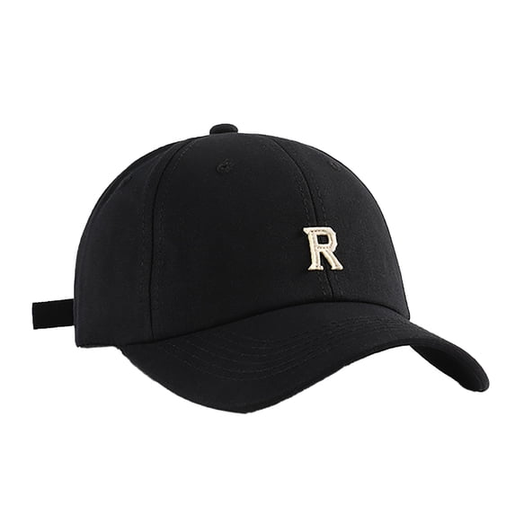 Summer Korean Style Fashion Sunshade Baseball Cap Breathable Sun Protection Hat Outdoor Casual Cap Black