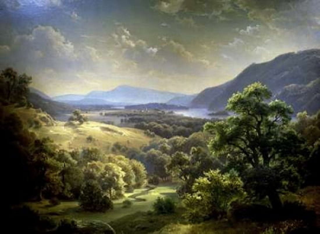 Summer Landscape Canvas Art - Paul Weber (18 x 24)