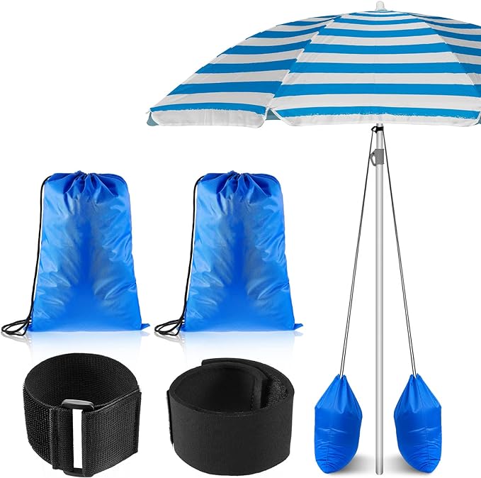 Summer Large Canopy Sand Bags Blue Sand Bags Weights Portable Weights