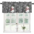 thumbnail image 1 of Summer Lemon Curtains Valance for Windows Watercolor Plant Fruit Art,Roman Shades Curtains & Drapes Rustic Fresh Flower Leaf Aesthetic Rod Pocket Valances Kitchen Window Curtains Over Sink 54x18in, 1 of 1