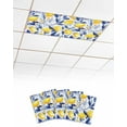 thumbnail image 1 of Summer Lemon Fluorescent Light Covers for Ceiling Lights 4x2 feet,4 Pack Magnetic Light Filters for Classroom,Watercolor Yellow Blue Garden Floral Fluorescent Light Shade Panel for Office School, 1 of 9