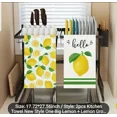thumbnail image 1 of Summer Lemon Kitchen Towels 2Packs Absorbent And Soft Dishcloth Hand Towel Dry, 1 of 6