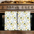 thumbnail image 1 of Summer Lemon Kitchen Towels Set of 2, Rustic Fruits Leaves Pastoral Flower Plants Absorbent Dish Towels for Kitchen, Microfiber Hand Towel, Quick Drying Tea Towel for Cleaning Decorative Dishcloths, 1 of 7