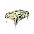 thumbnail image 1 of Summer Lemon Rectangle Tablecloth, Yellow Fruits Pastoral Green Botanical Waterproof & StainResistant Tablecloth, Washable Oil-proof Table Cover for Dining/Party/Wedding/Camping/Buffet 54x108 In, 1 of 9