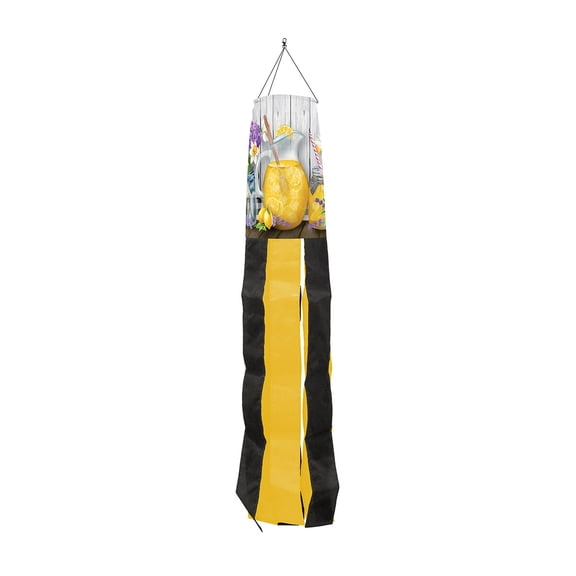 Briarwood Lane Summer Lemonade Windsock Wind Twister 40x6 For Summer Wind Spinner