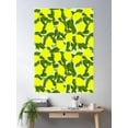 thumbnail image 1 of Summer Lemons Mediterranean Fruit Pattern Poster Wall Art, Modern Wall Decor For Living Room Bedroom, 12x18 UNFRAMED, 1 of 3