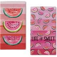 thumbnail image 1 of Summer Life is Sweet Watermelon Kitchen Dish Towel Set of 2, Red Pink Stripes Hand Towel Drying Baking Cooking Cloth, Spring Seasonal Farmhouse Home Kitchen Decor 18x26 Inch, 1 of 6