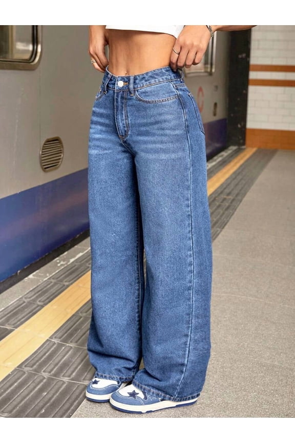 Summer Lightweight Casual Denim Jeans, Long Extended Denim Pants Specially Designed For Tall Ladies, Breathable Daily Trousers For Outdoor Commute Street Wear