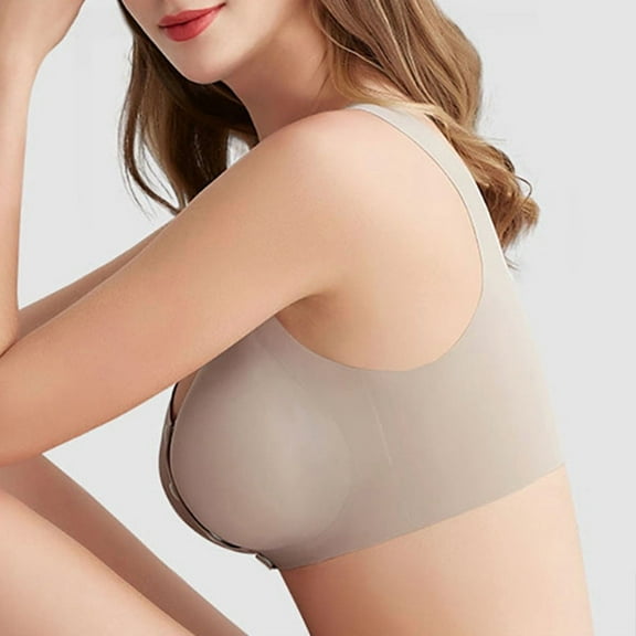New Summer Lightweight Nursing Bra for Women Front Opening One-Piece Design No Underwire Bralette for Pregnancy and Nursing Comfort