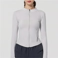 thumbnail image 1 of Summer Lightweight Yarn Sun Jacket Ice Skin Coat Workout Jacket For Yoga Tight Fit Fingertip Sleeves plus Size Rain Jacket for Women with Hood Warm Winter Jackets for Women plus Size Jacket Womens, 1 of 6
