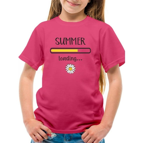 Summer Loading W Daisy T-Shirt Juniors -Image by Shutterstock, Medium
