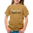 thumbnail image 1 of Summer Love Daisies T-Shirt Juniors -Image by Shutterstock,  Medium, 1 of 4