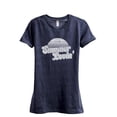 thumbnail image 1 of Summer Lovin' Women's Fashion Relaxed T-Shirt Tee Heather Navy 2X-Large, 1 of 3