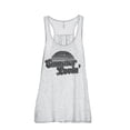 thumbnail image 1 of Summer Lovin' Women's Fashion Sleeveless Flowy Racerback Workout Yoga Tank Top Sport Grey Small, 1 of 3