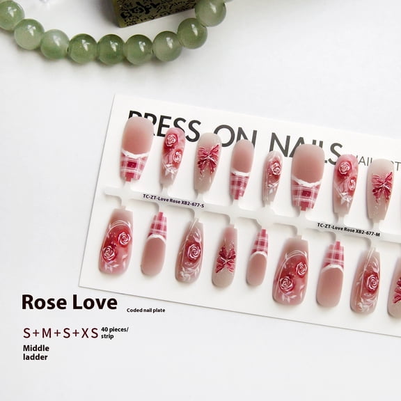 Summer Manicure New Chinese Ancient Style French Ballet Glossy Seal Layer