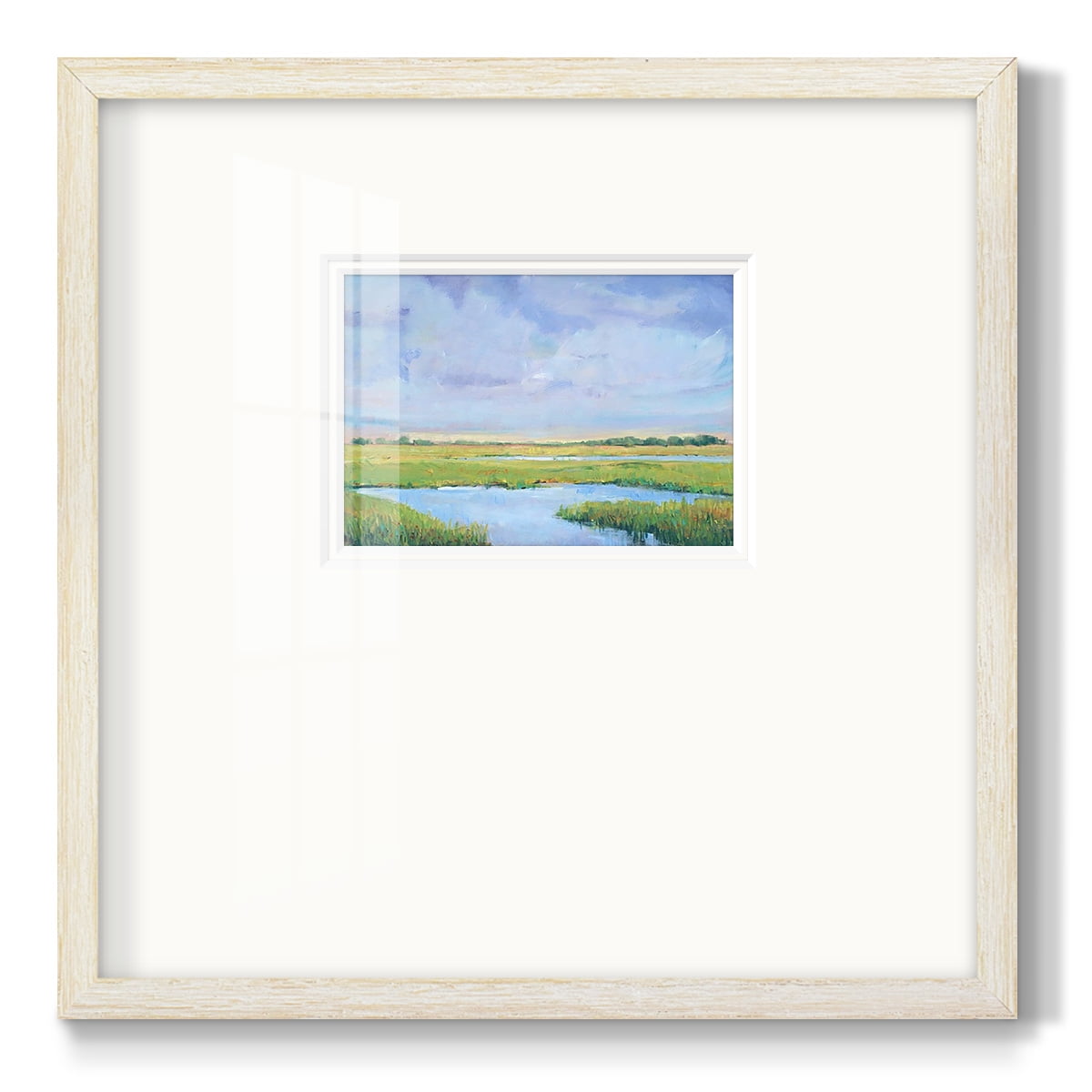 Summer Marsh IPremium Framed Print