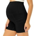 thumbnail image 1 of Summer Maternity Leggings Woman Mini Yoga Fitness Sports High Waist Belly Pregnant Pants Slim Fashion Shorts, 1 of 1