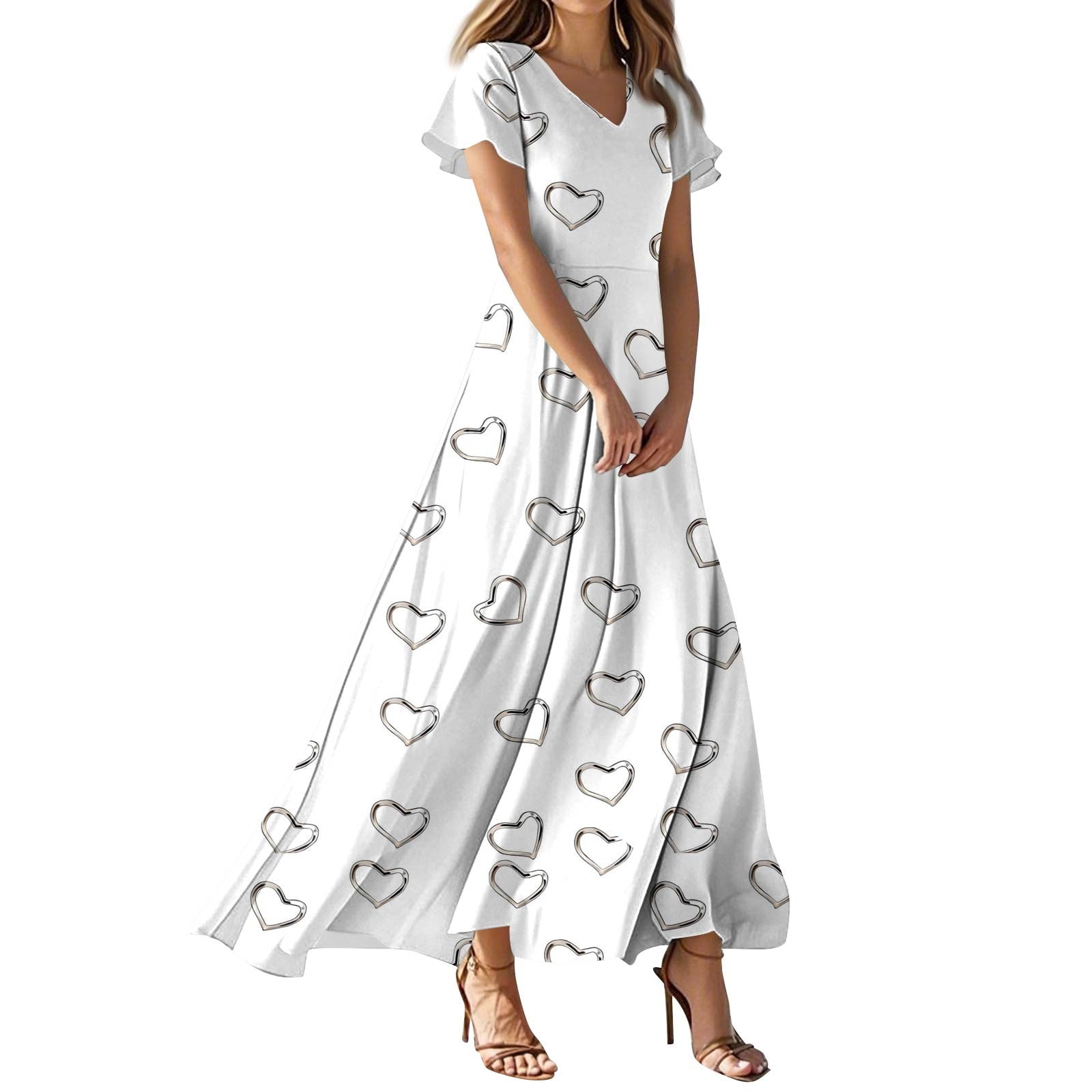 ROYLAMP Toddler Girls Christmas Plaid Dress - Long Sleeve Ruffle Hem Party Outfit With Bow