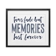 thumbnail image 1 of Stupell Industries Coastal Summer Memories Last Forever Black Framed Print Under Glass, 16 x 13, by Lettered and Lined, 1 of 8
