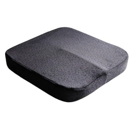 Summer Memory Foam Seat Cushion Ergonomic for Office Chair Pain Black