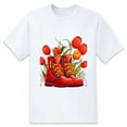 thumbnail image 1 of Summer Men Tee ShirtFlowers (27) Graphic Letter Print T Shirts Crew Neck Short Sleeves Sports Sizes XS-5XL, 1 of 5