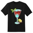 thumbnail image 1 of Summer Men Tee ShirtParty (7) Graphic Letter Print T Shirts Crew Neck Short Sleeves Sports Sizes XS-5XL, 1 of 5