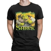 Summer Men Women's Sexy Shreks Meme Face T Shirt Apparel Funny Cartoon Cotton Tops T-shirt Novelty Tee Shirt Graphic For Men & Women Tees Unisex With Menswear Streetwear Tops