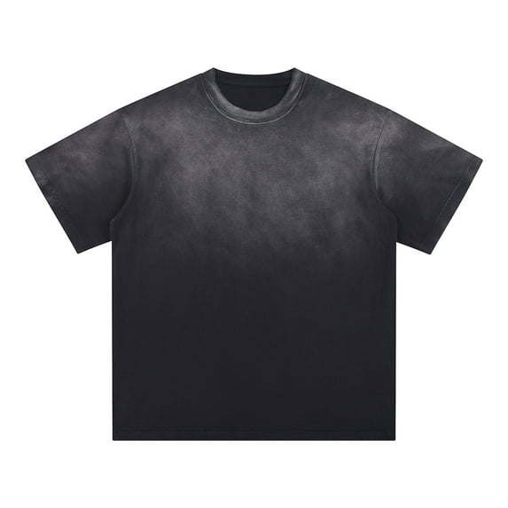 Summer Men's Crew Neck T-Shirt Essential Soft Tees Jersey Fabric Loose Fit Shirt for Outdoor Adventures Pool Days and Street Fashion