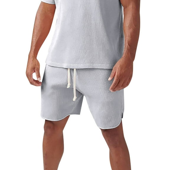 Summer Men's Fashionable Sports Loose Shorts Breathable Fabric, Suitable for Outdoor and Casual Wear