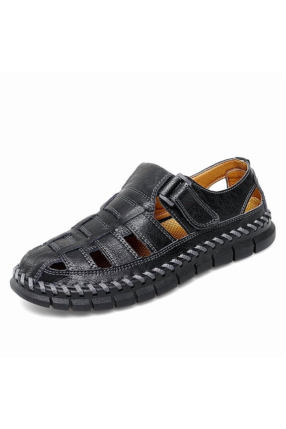 Summer Men's Sandals Closed-toe Hiking Fisherman Sport Outdoor Beach Water Shoes