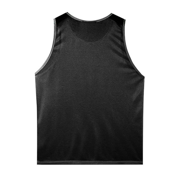 Summer Men's Sports Solid Color Sleeveless Vest - Slim Sexy Design, Lightweight Material, Work/Vacation/Daily Wear, Match with Shorts/Jeggings