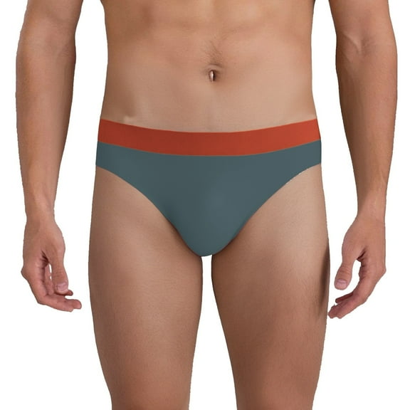 Summer Men's Triangle Underwear Double Fabric Seamless Briefs Thin Bottoms For Comfort