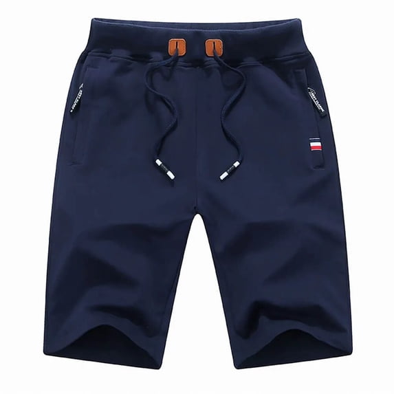 Summer Mens Shorts Casual Elastic Waist Cotton Beach Shorts Male Fashion Fitness Breathable Shorts Clothing